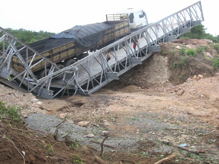 Maamba Bridge Destroyed by Flood