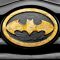 Batman logo embossed on car grill
